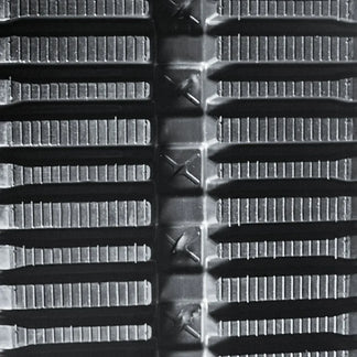 400x86x54 Multi Bar Rubber Track – tread close-up