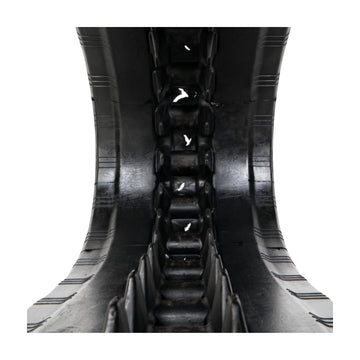 400x86x54 Heavy Duty Rubber Track | Staggered Block – view 3