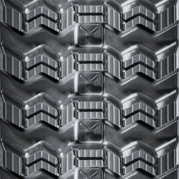 450x86x53 Zig Zag Rubber Track – tread close-up