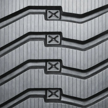 450x86x55 All Terrain Rubber Track – tread close-up
