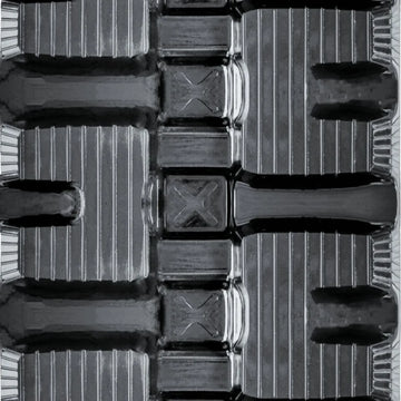 450x86x56 C Block Rubber Track – tread close-up