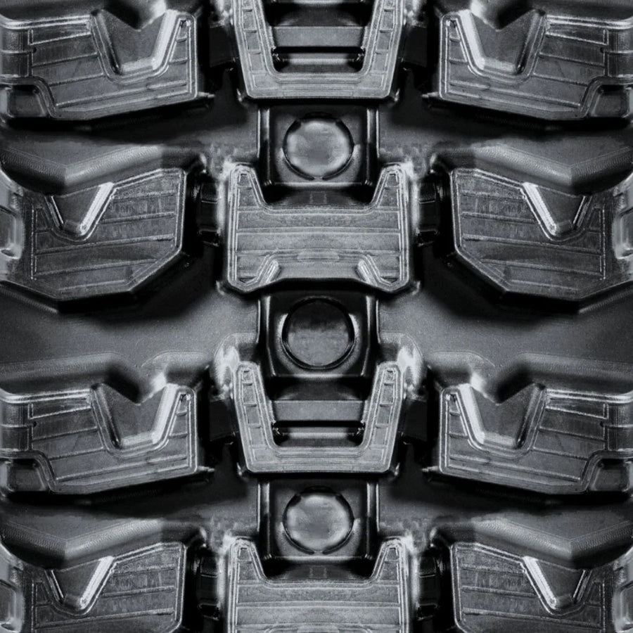 X-Terrain rubber track tread pattern
