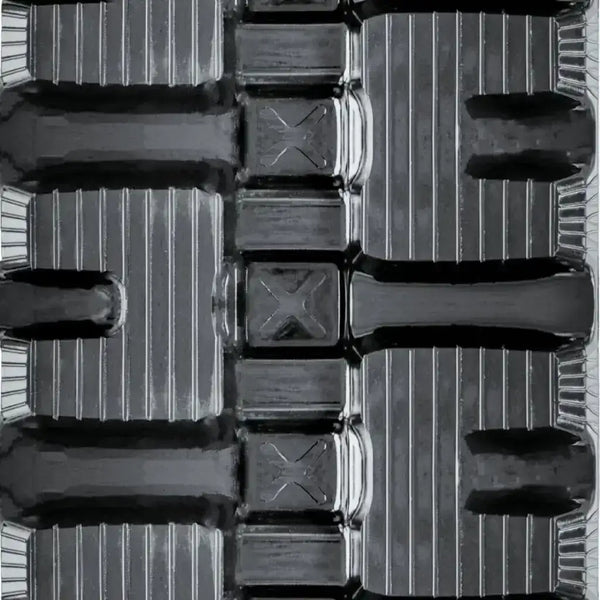 Premium c-lug rubber track - close up