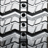 Z-Max rubber track tread pattern close-up