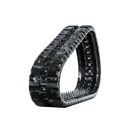 Bobcat T140 skid steer rubber track – C-Block tread right side