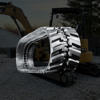 CAT 305.5E2 CR Rubber Tracks 400x72.5Wx76 Block replacement rubber track for compact construction equipment detail image 5