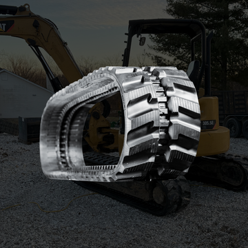 CAT 305.5E2 CR Rubber Tracks 400x72.5Wx76 Block replacement rubber track for compact construction equipment detail image 5