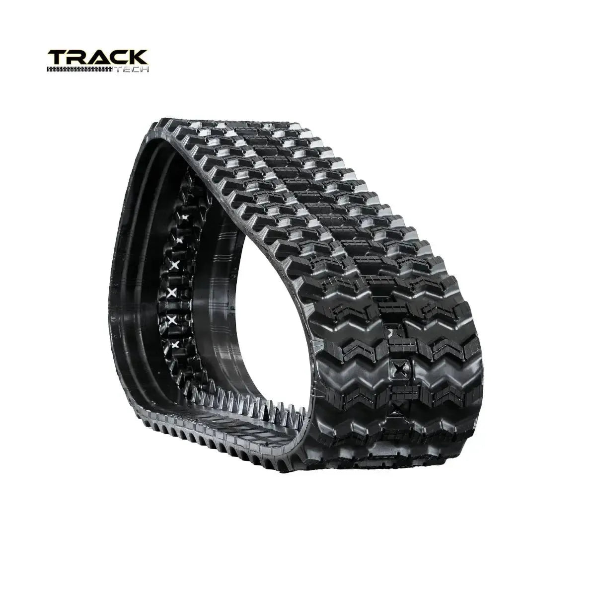 CAT 255 skid steer rubber track – Zig-Zag tread