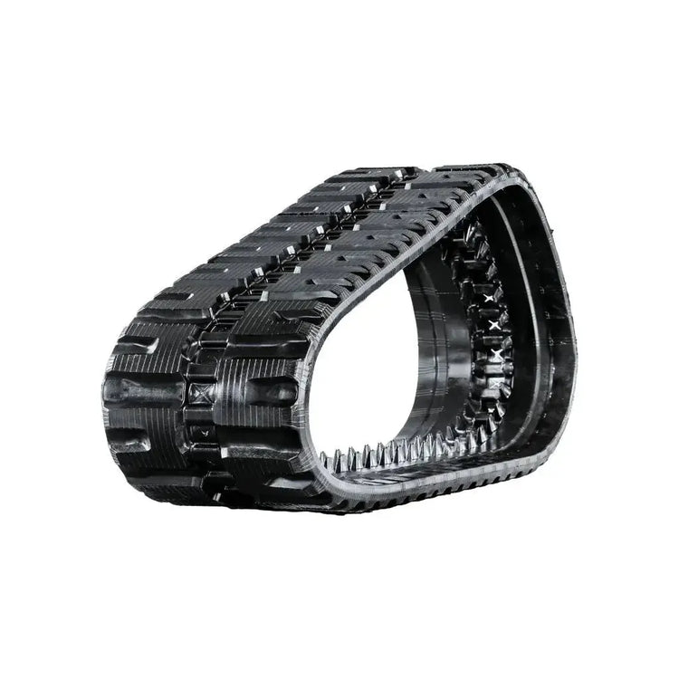 CAT 255 skid steer rubber track – C-Block tread right side