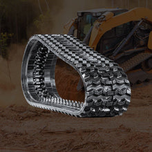 Case TV380 18" Zig-Zag rubber track — steel-reinforced compact track loader track designed for high traction, smooth travel, and long wear on mixed terrain.