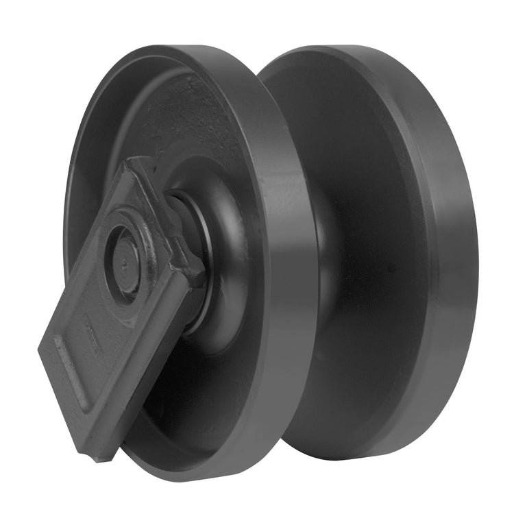 Bobcat T740 Front Idler | Part #7240006 - internal guide lugs