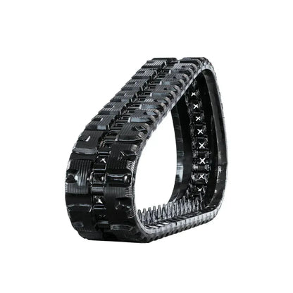 New Holland C330 skid steer rubber track – C-Block tread right side