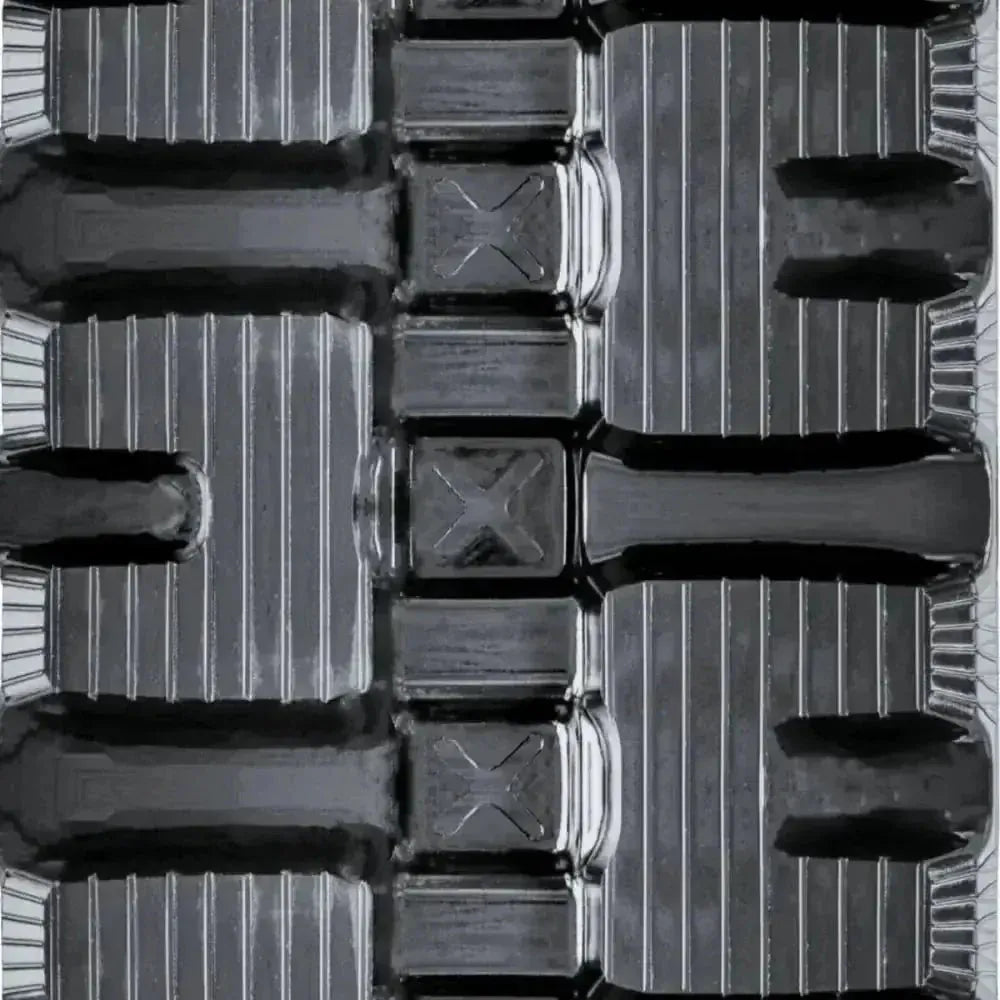 Takeuchi TL150 skid steer rubber track – Zig-Zag tread
