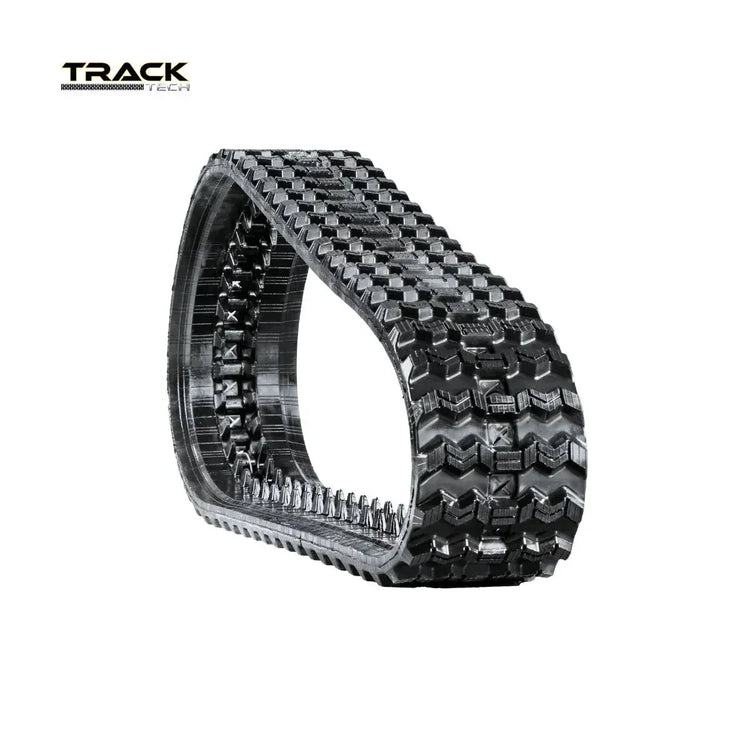 Takeuchi TL230 skid steer rubber track – Zig-Zag tread