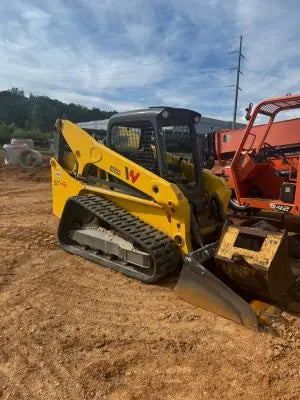 Wacker Neuson ST-45 track loader equipped with rubber tracks for construction work