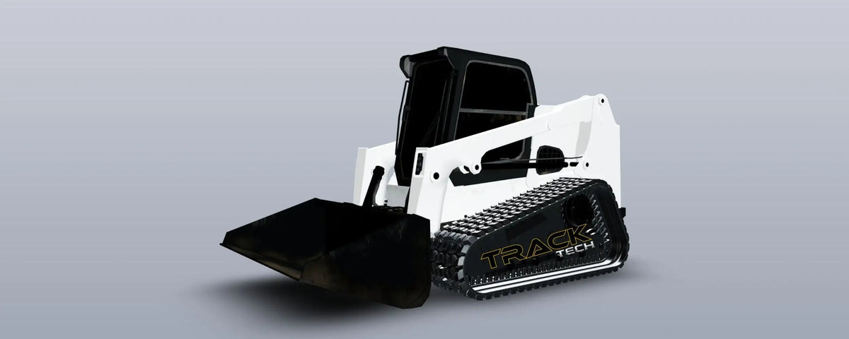 Bobcat T650 Rubber Tracks for Land Clearing | Q-Lug / X-Terrain