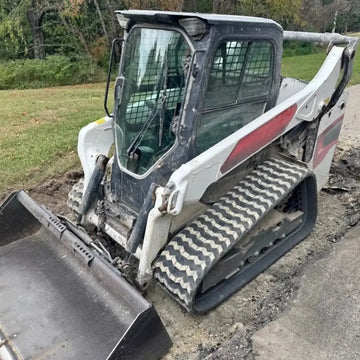 Bobcat T66-1 rubber tracks - 400x86x50 Zig-Zag tread - hero image