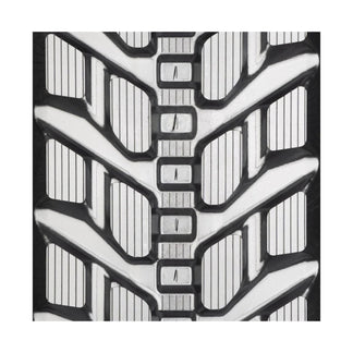Close-up of Bridgestone 300x52.5Nx86 MX rubber track — tread detail