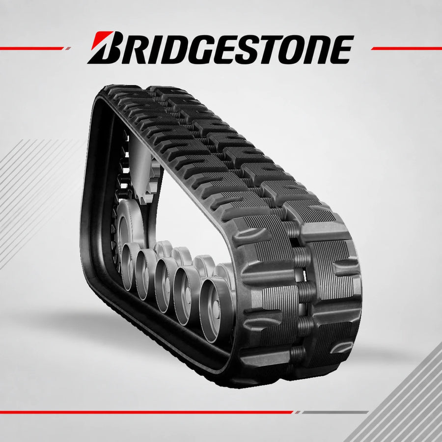 Bridgestone 320x86x52 Rubber Track — Bridgestone branded hero