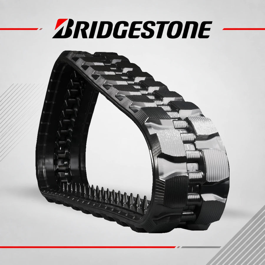 Bridgestone 320x86x50 Rubber Track — Bridgestone branded hero