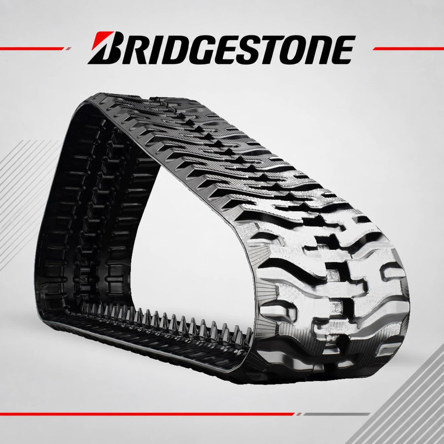 Bridgestone 450x86x55 Rubber Track — Bridgestone branded hero