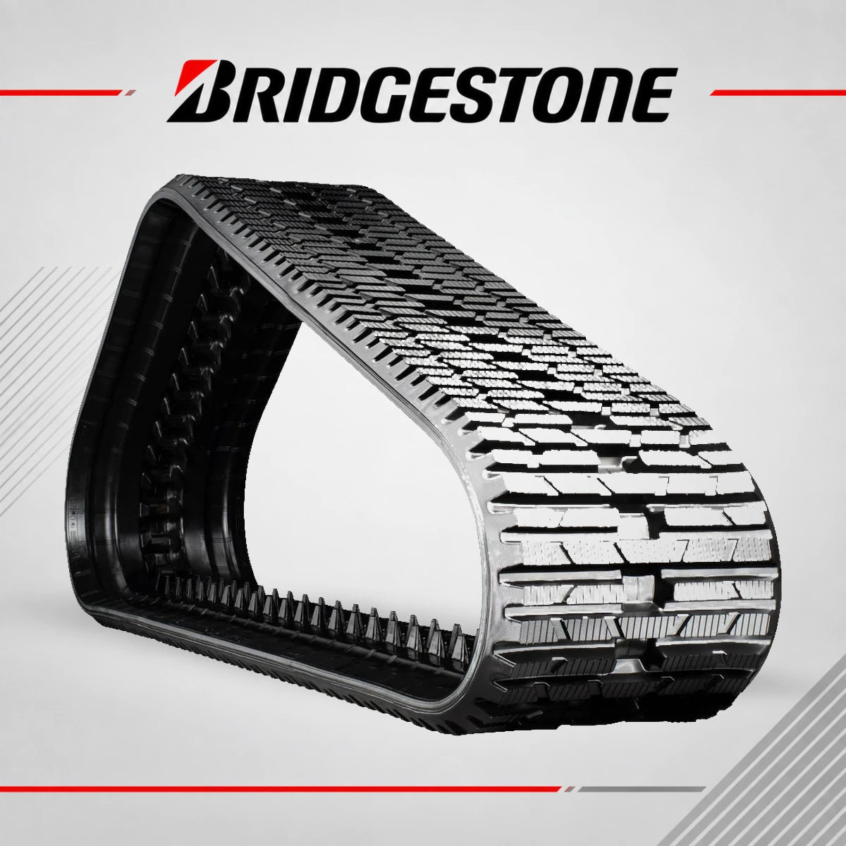 Bridgestone 450x86x56 Rubber Track — Bridgestone branded hero