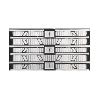 Close-up of Bridgestone 450x86Bx58 Multi-Bar rubber track — tread detail