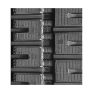 Close-up of Bridgestone 450x86x60 C-Block rubber track — tread detail