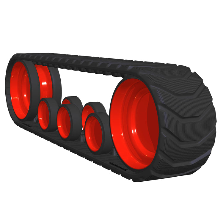 CAT AP655C 406x152.4x53 Directional Rubber Tracks