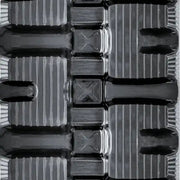 C-Block rubber track tread close-up