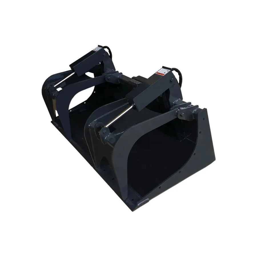 CID heavy duty grapple bucket for skid steer and compact track loader