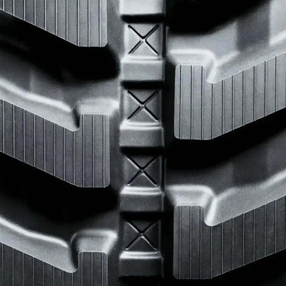 Yanmar VIO50-6A directional tread pattern for mini excavator — 400x72.5x76