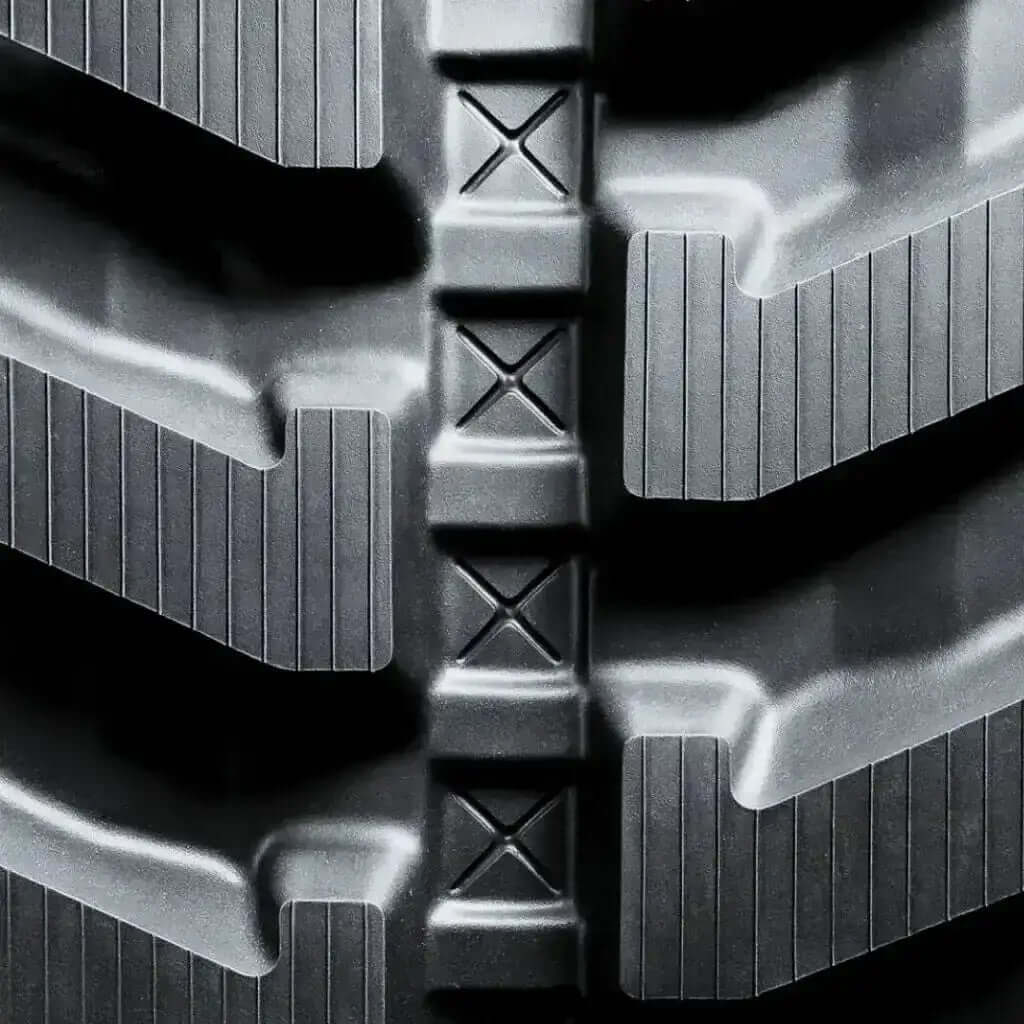 Yanmar VIO45 directional tread pattern for mini excavator — 400x72.5x76