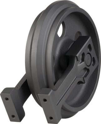 Takeuchi TB25FR Front Idler | Part #03714-00000 - left side