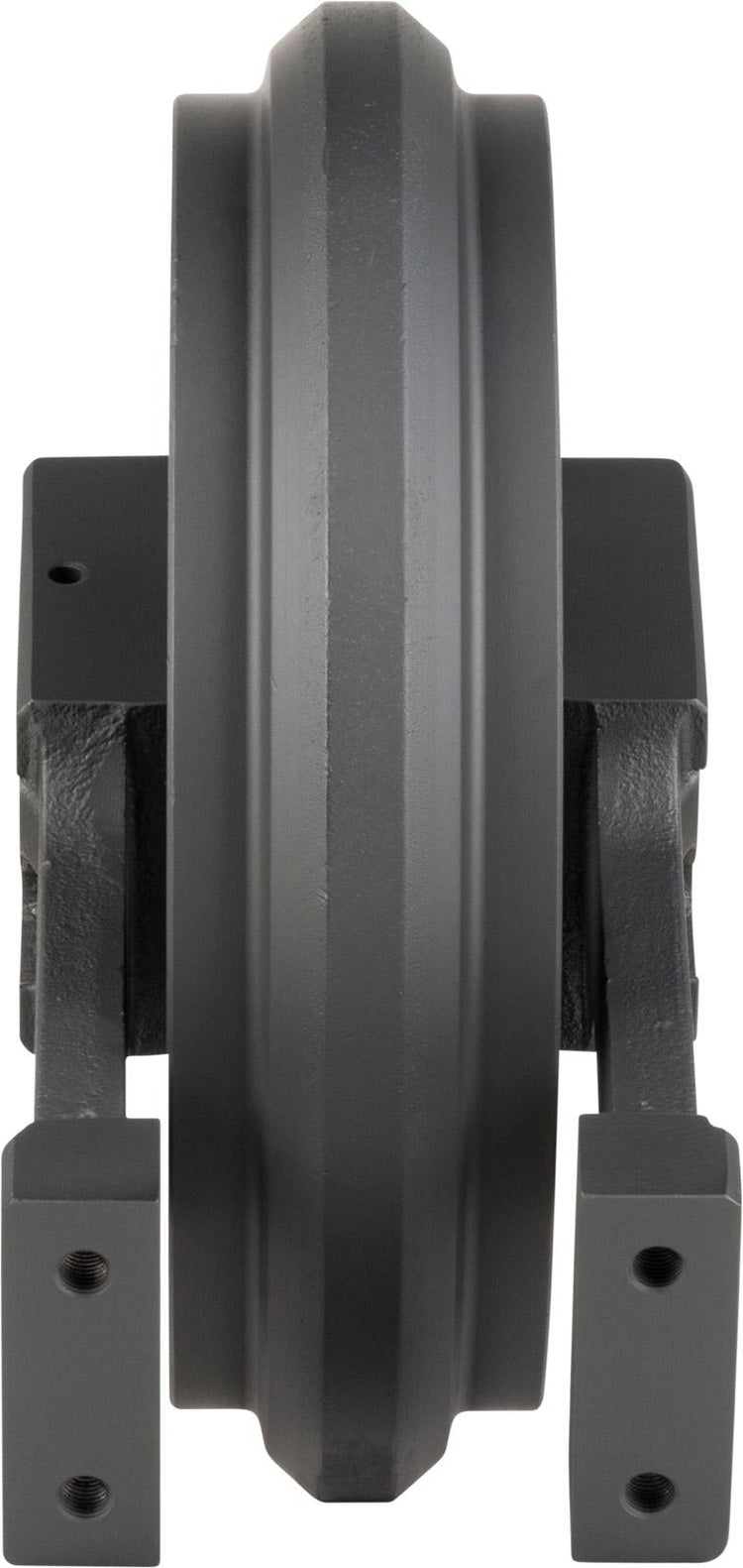 Takeuchi TB235 Front Idler | Part #03714-00000 - internal guide lugs
