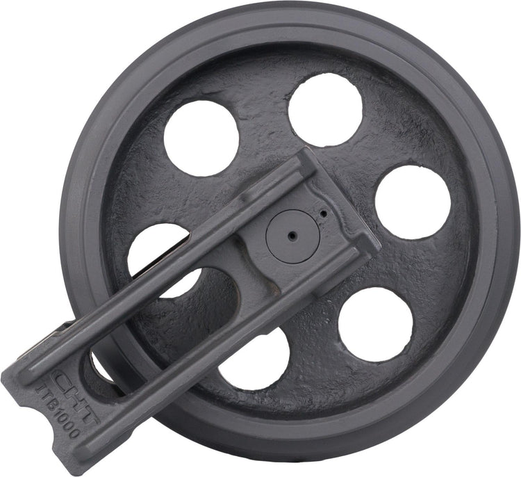 Case CX36B Front Idler | Part #PX52D00028F1 - internal guide lugs