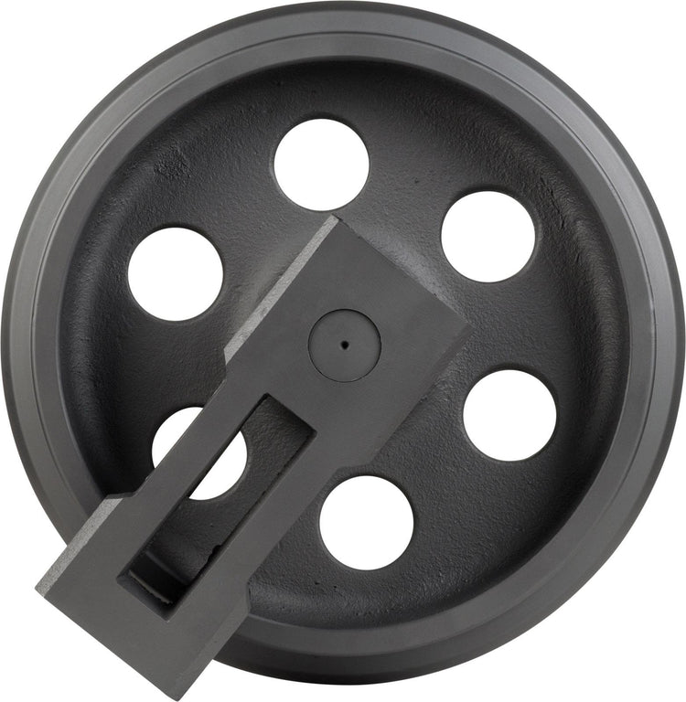 Takeuchi TB80FR Front Idler | Part #05614-00600 - close up
