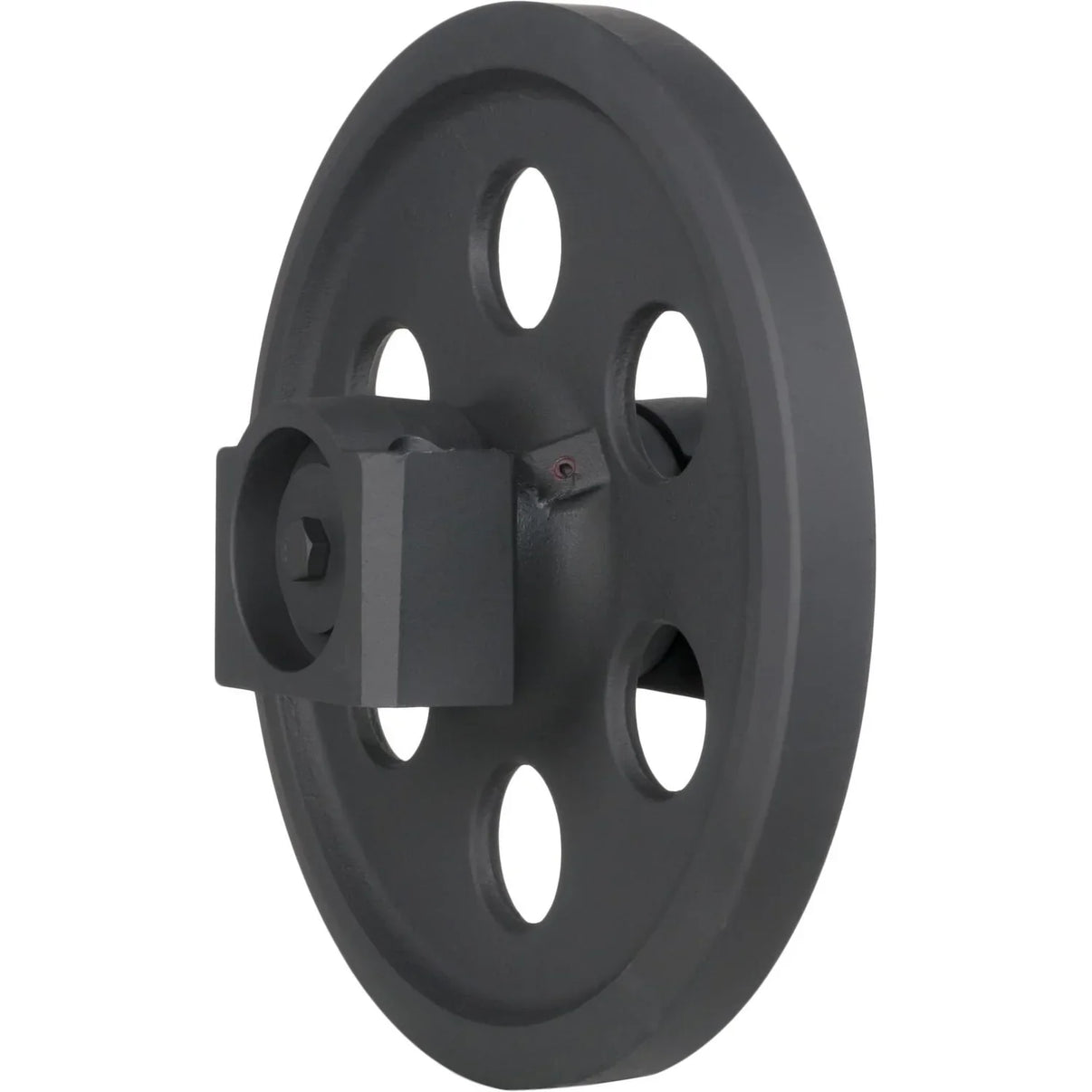 Takeuchi TL10V2 Front Idler Part #06814-00019 undercarriage replacement part for compact construction equipment