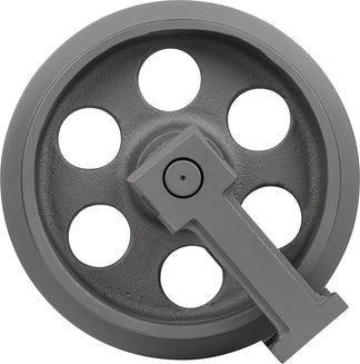 John Deere 26G Front Idler | Part #9132562 - internal guide lugs