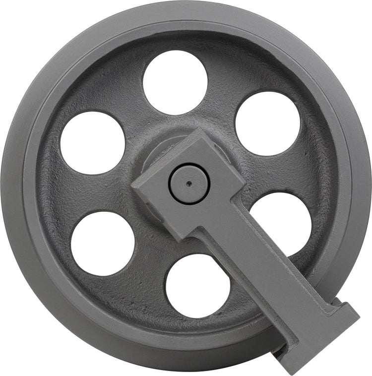 John Deere 26G Front Idler | Part #9132562 - internal guide lugs