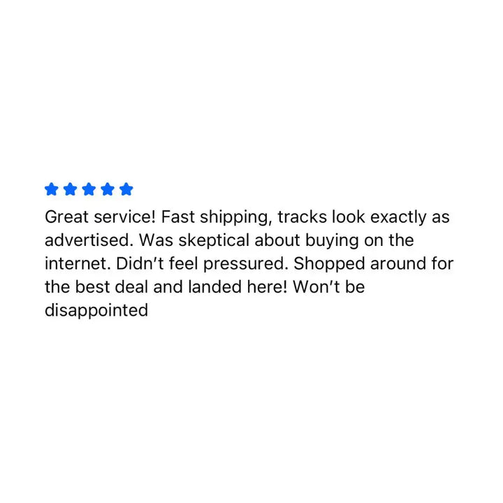 A five-star product review.