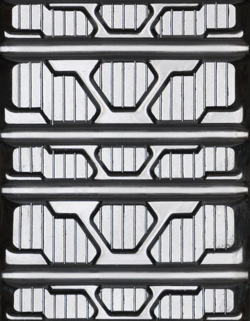 Heavy-Duty 160x87.63x37 Multi-Bar rubber track - internal guide view