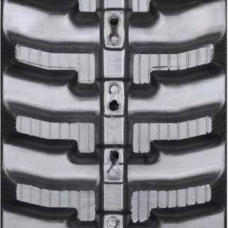 Heavy Duty 230x72x56 mini skid steer rubber track tread close-up