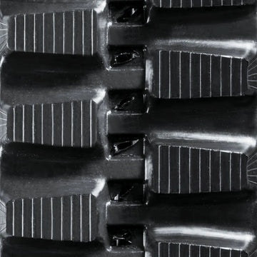 Heavy Duty 300x52.5Wx86 excavator rubber track tread close-up