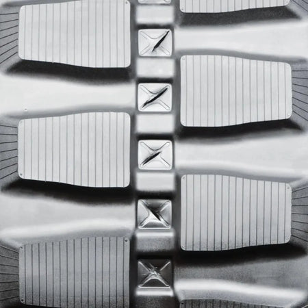 400x86x60 Rubber Track | Staggered Block