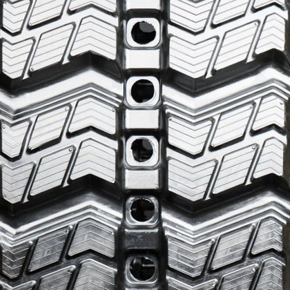 Z-Max rubber track tread pattern close-up