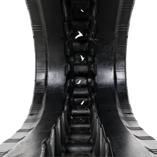 450x86x56 Block rubber track — internal guide lugs