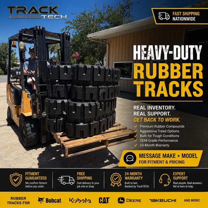 OEM-fit rubber tracks shipped to Woodbine, GA