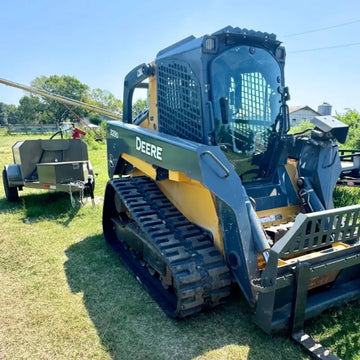 John Deere 329D rubber tracks - 450x86x56 C-Block install