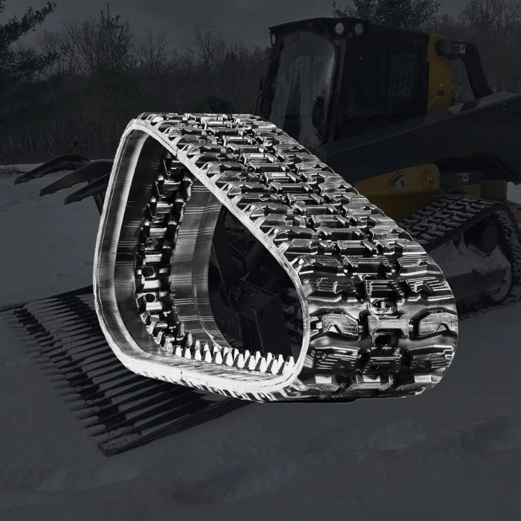 John Deere 333G X-Terrain rubber tracks